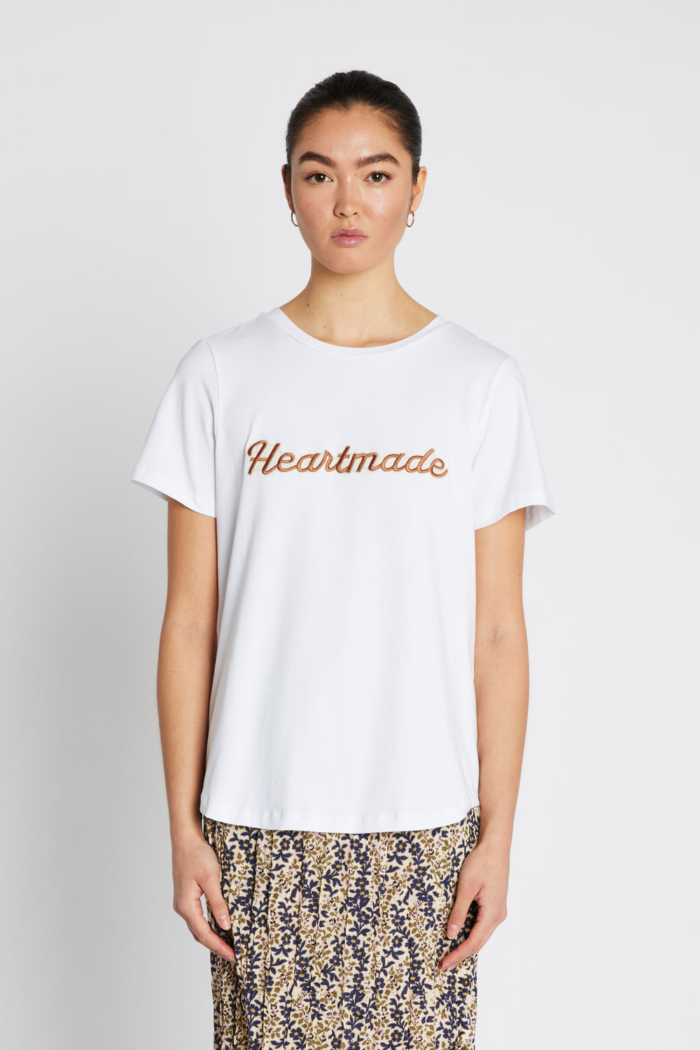 Heartmade HMEfia logo t-shirt T-SHIRTS 01 White