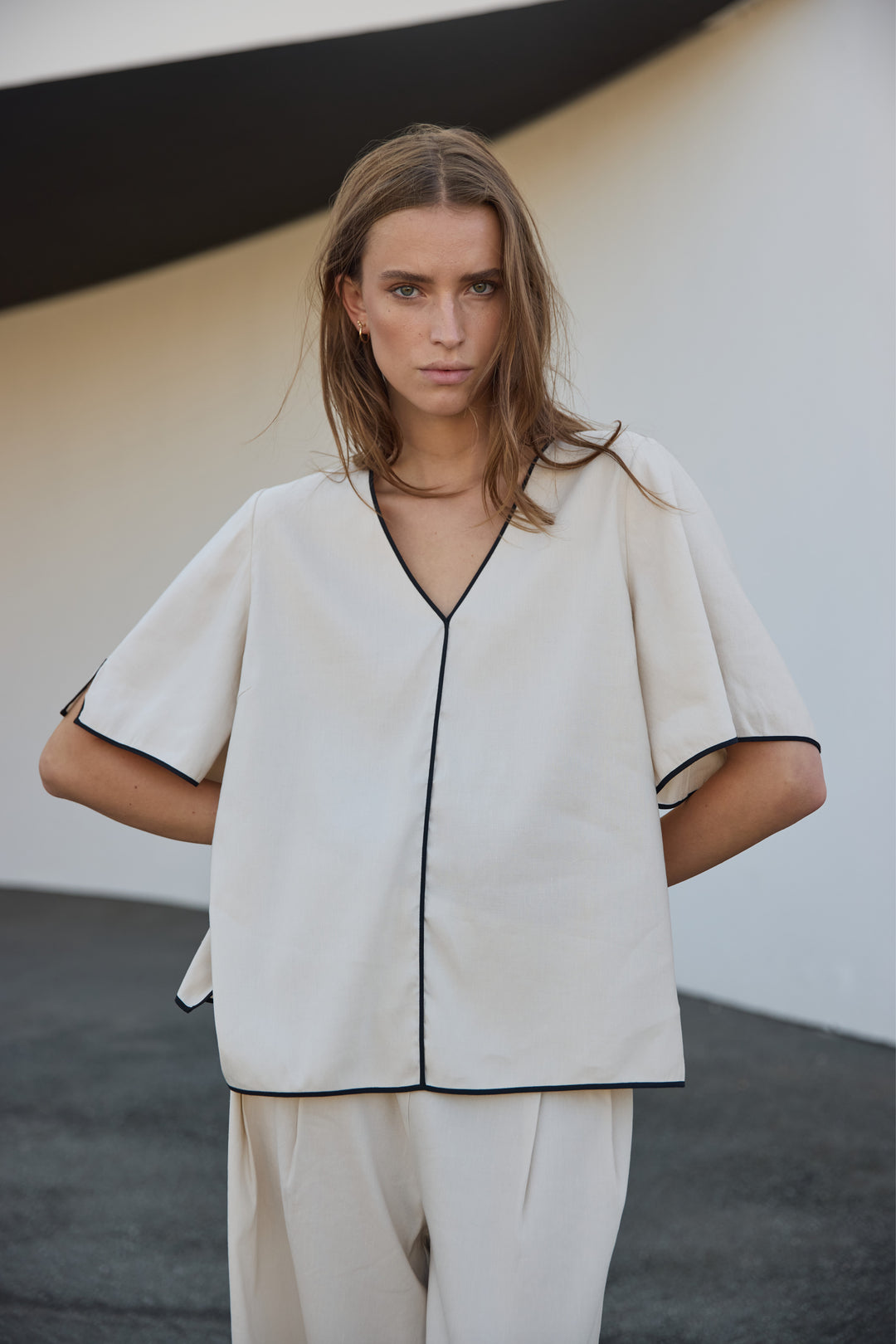 Heartmade HMTrida top TOPS 04 Light-sand