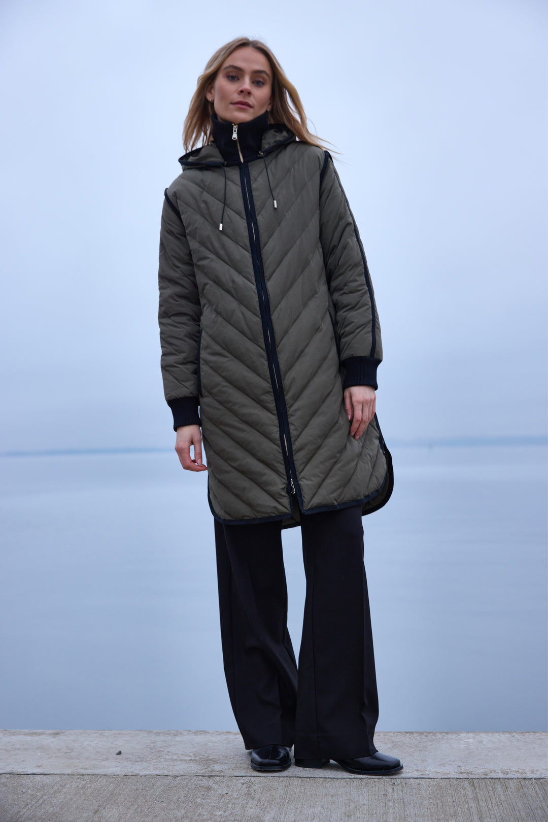 Heartmade HMJano jakke OUTERWEAR, LIGHT 564 Laurel Green