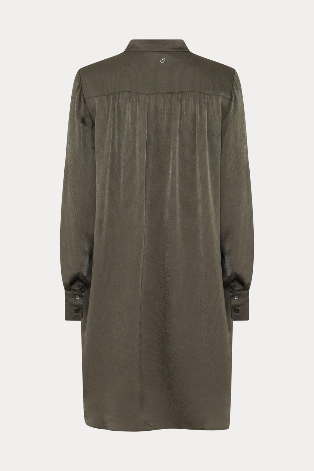 Heartmade HMMerina skjortekjole DRESSES 532 Posy Green