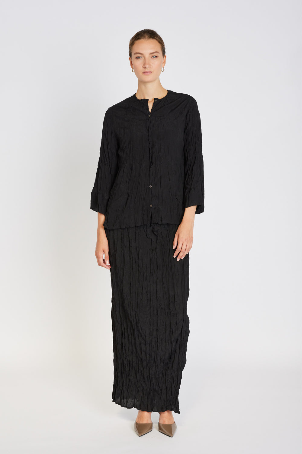 Heartmade HMSican maxinederdel SKIRTS Sort