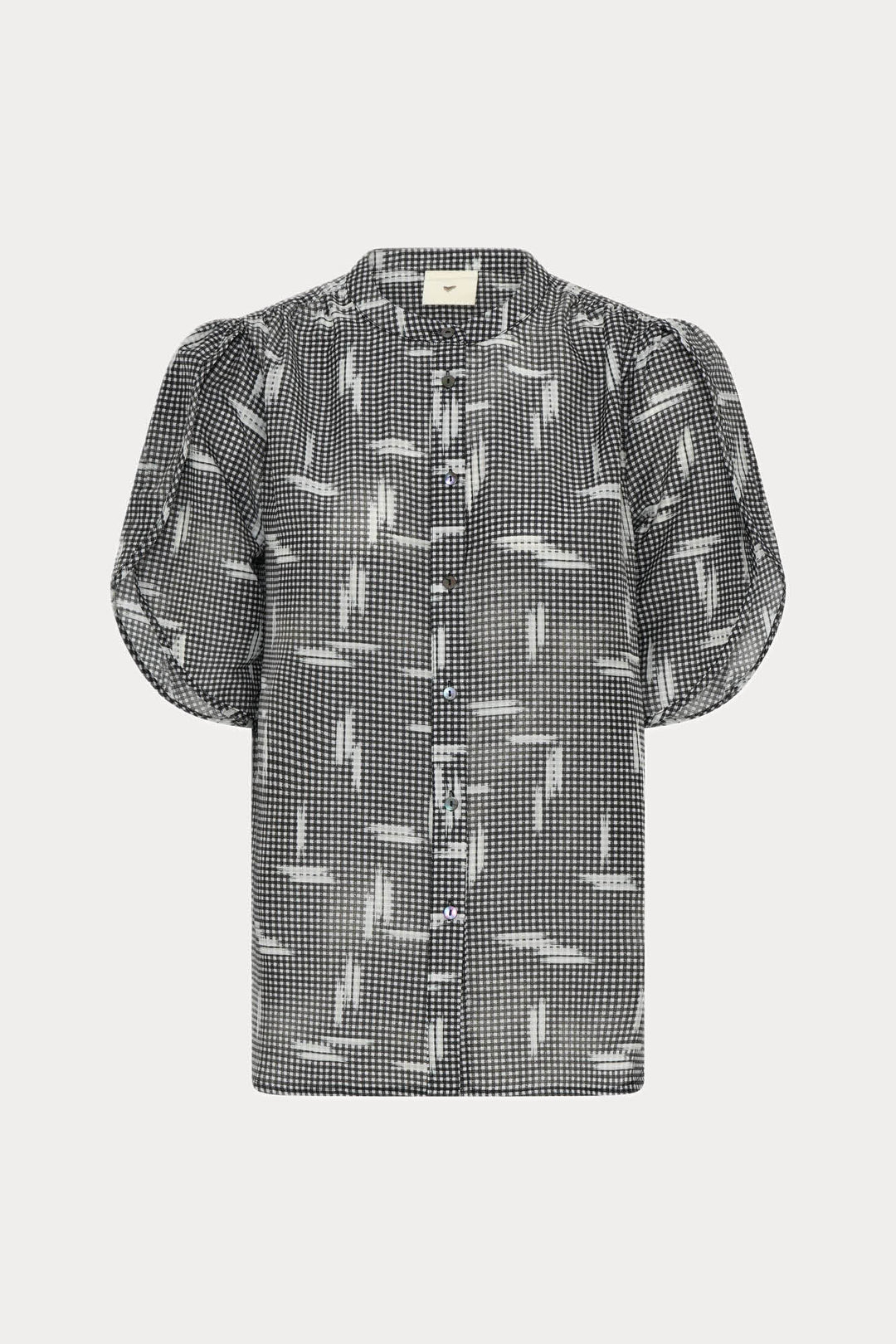 Heartmade HMTulin top SHIRTS 827 Light check