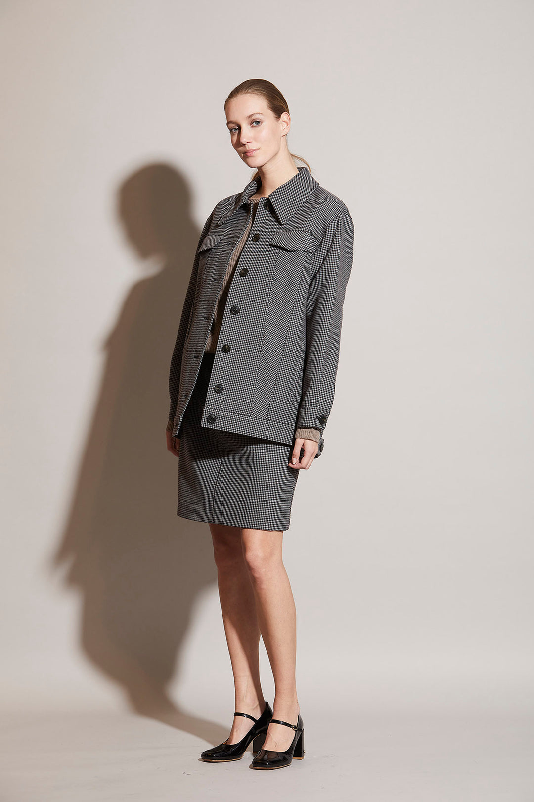 Heartmade Jekan jakke OUTERWEAR, LIGHT 688 Grey check