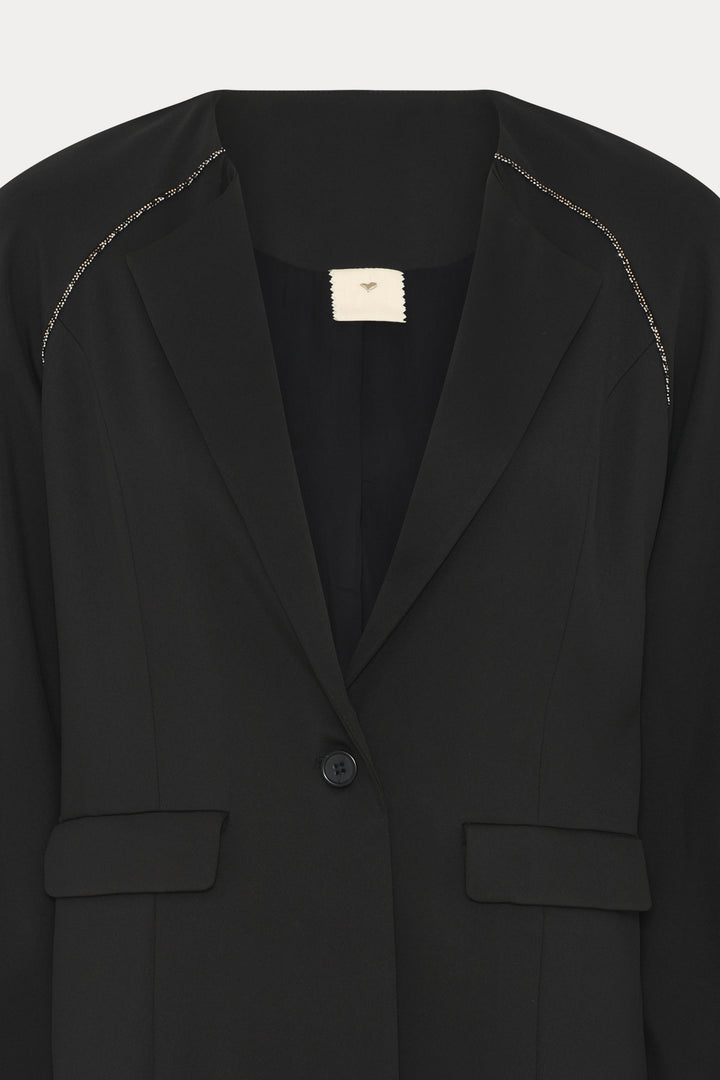 Heartmade Jingo blazer HM BLAZERJACKETS Sort