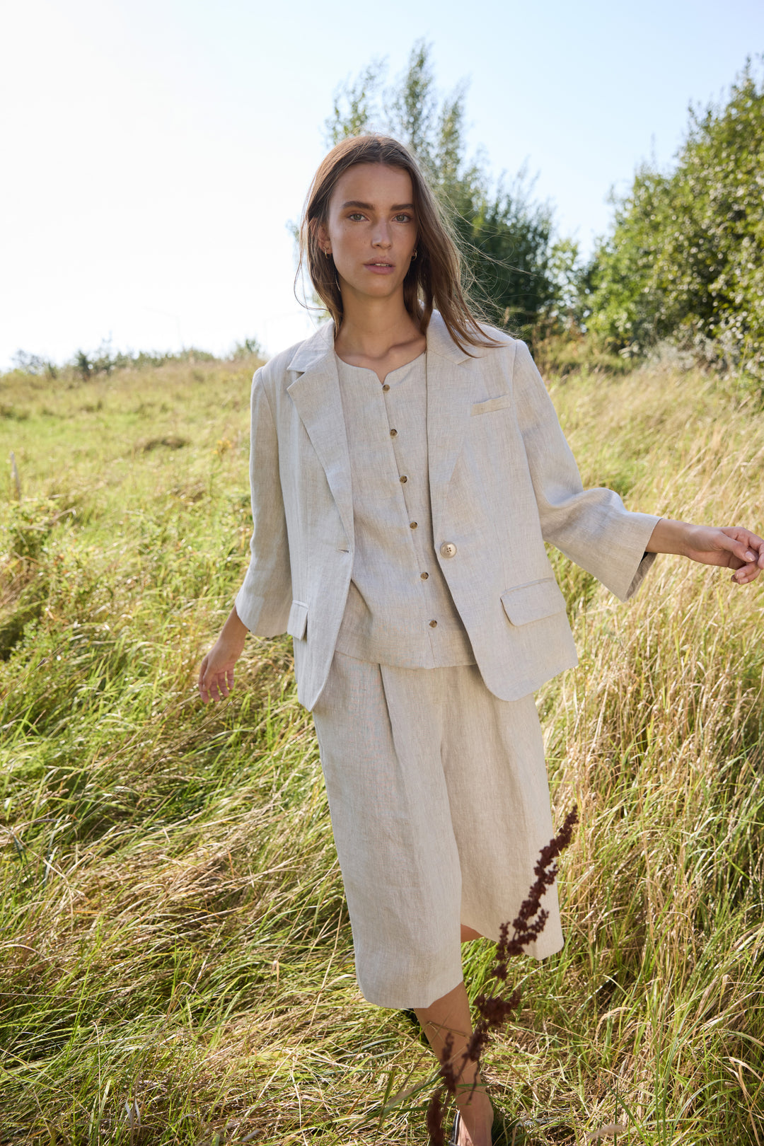 Heartmade HMJisea blazer BLAZERJACKETS Sand