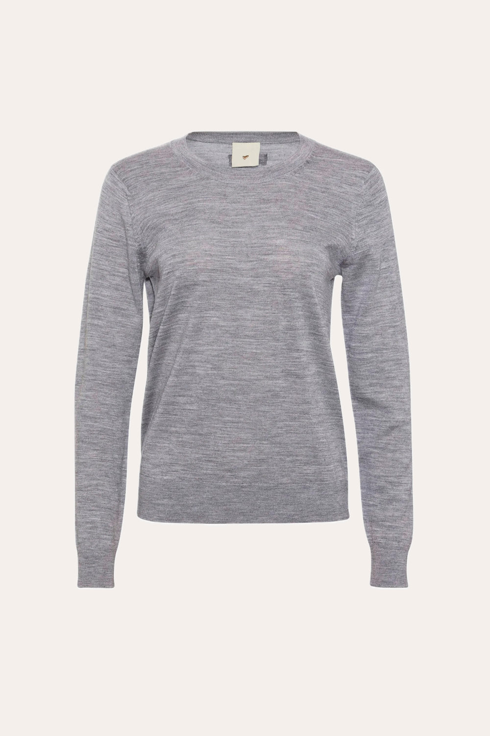 Heartmade HMKario strik KNITWEAR, LIGHT 16 Ligth grey