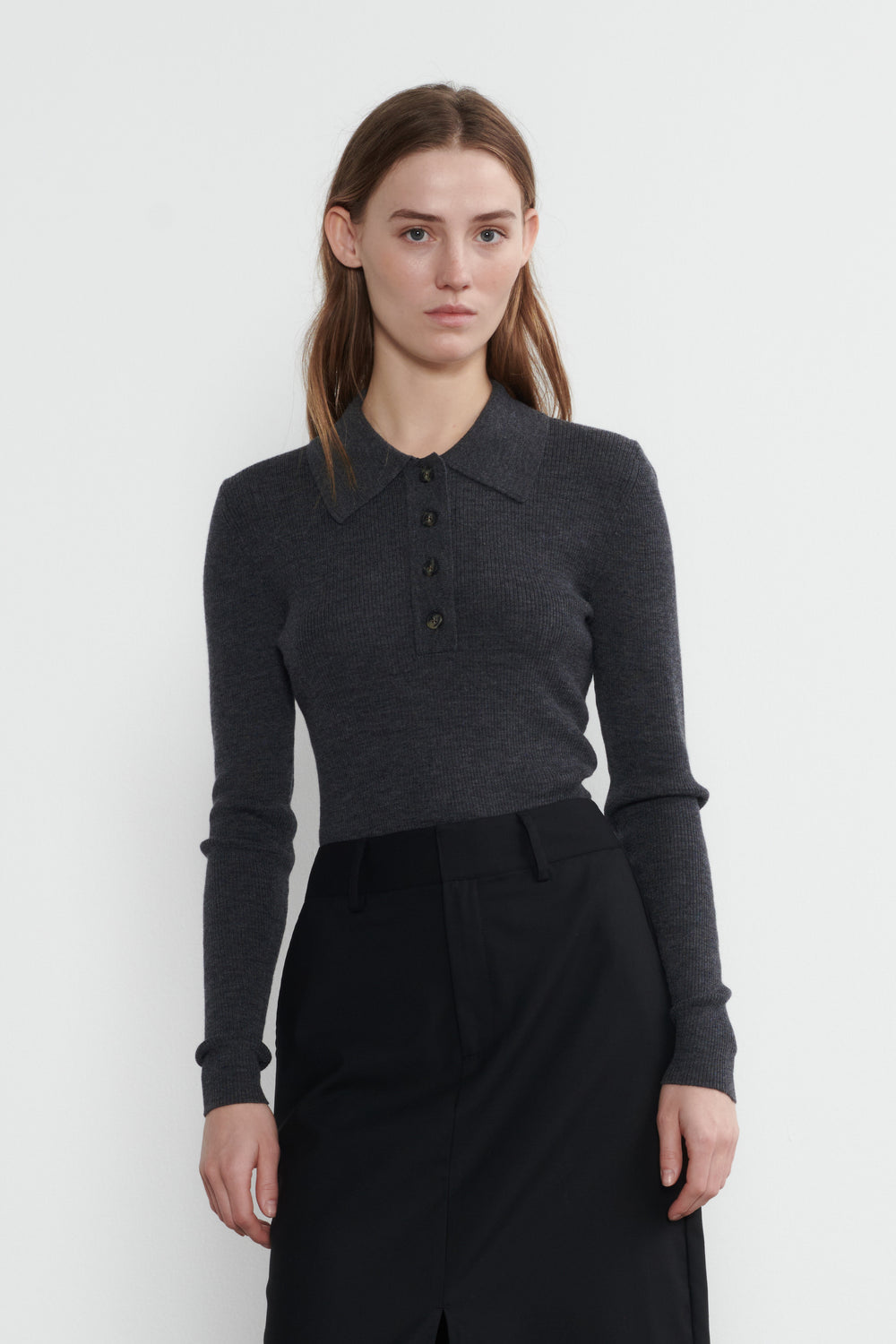 Heartmade HMKarli strik KNITWEAR, LIGHT 18 Dark grey