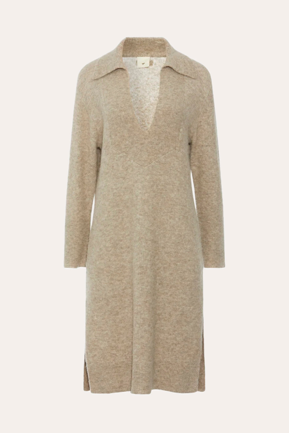 Heartmade Kaysa strikket tunikakjole KNITWEAR, HEAVY 605 Hazel