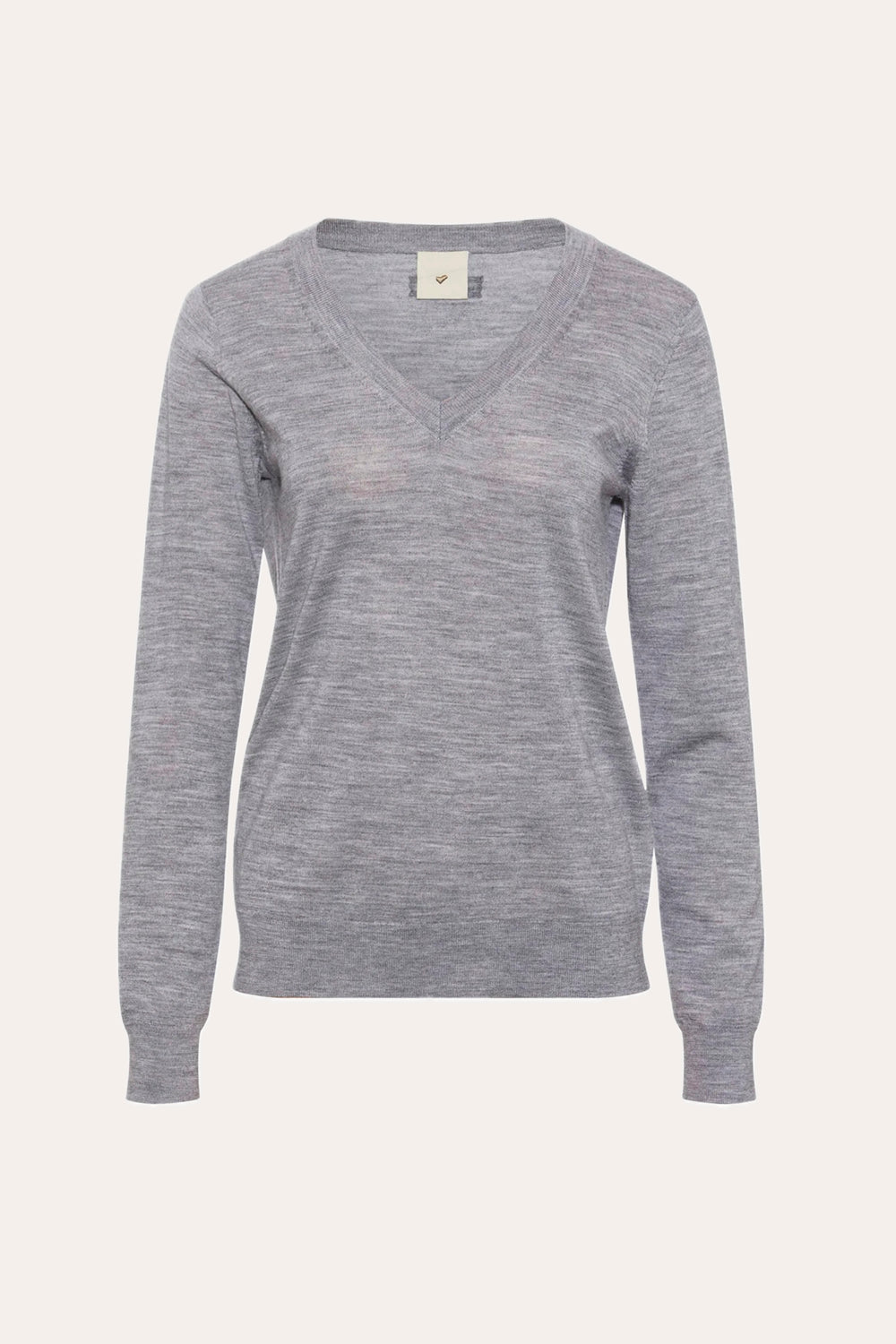 Heartmade HMKela strik KNITWEAR, LIGHT 16 Ligth grey