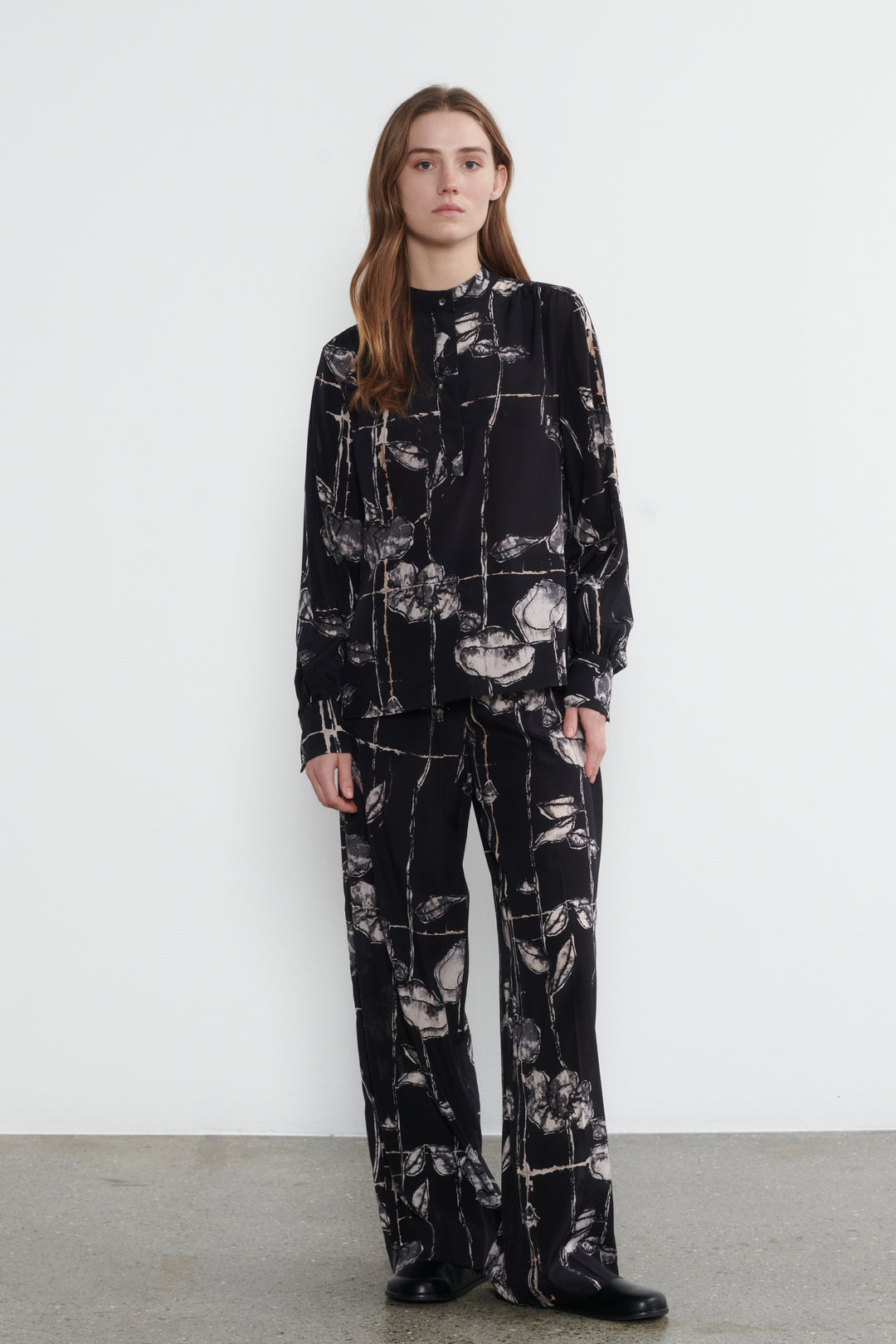 Heartmade Noran bukser TROUSERS 910 Black/Foil