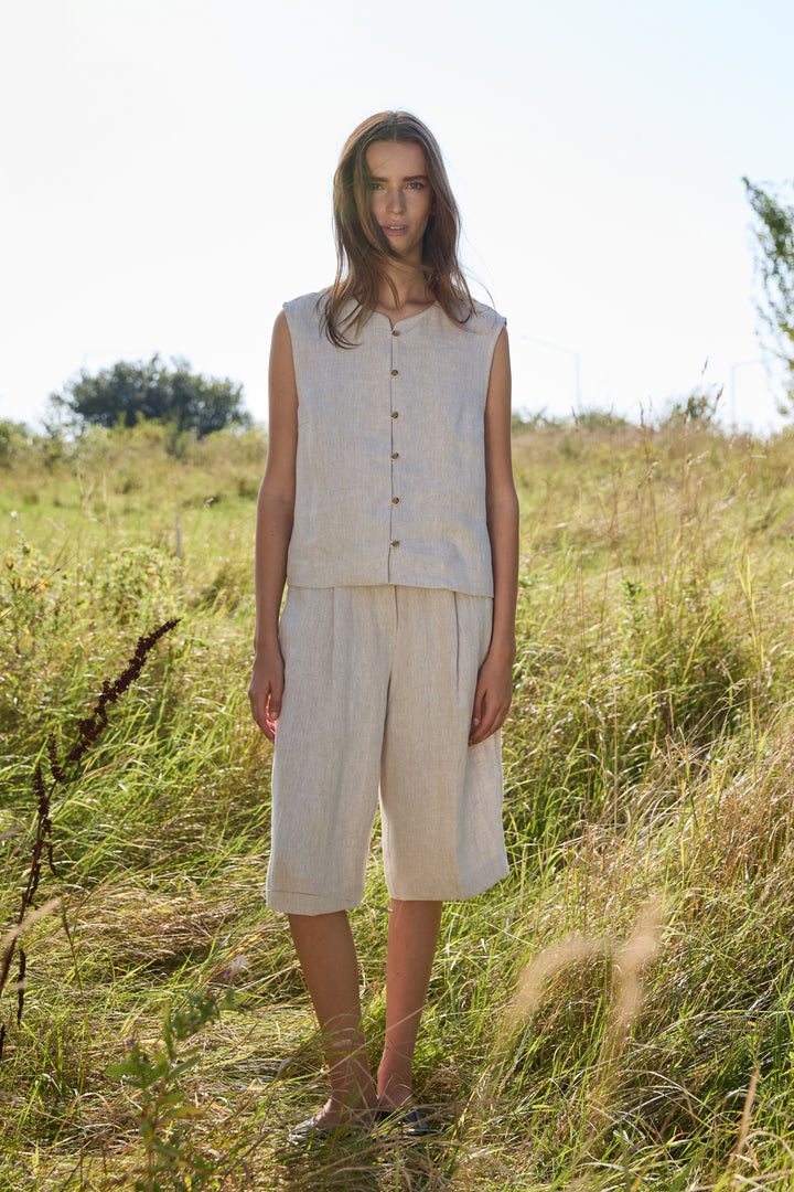 Heartmade 212HMNurina bukser TROUSERS Sand