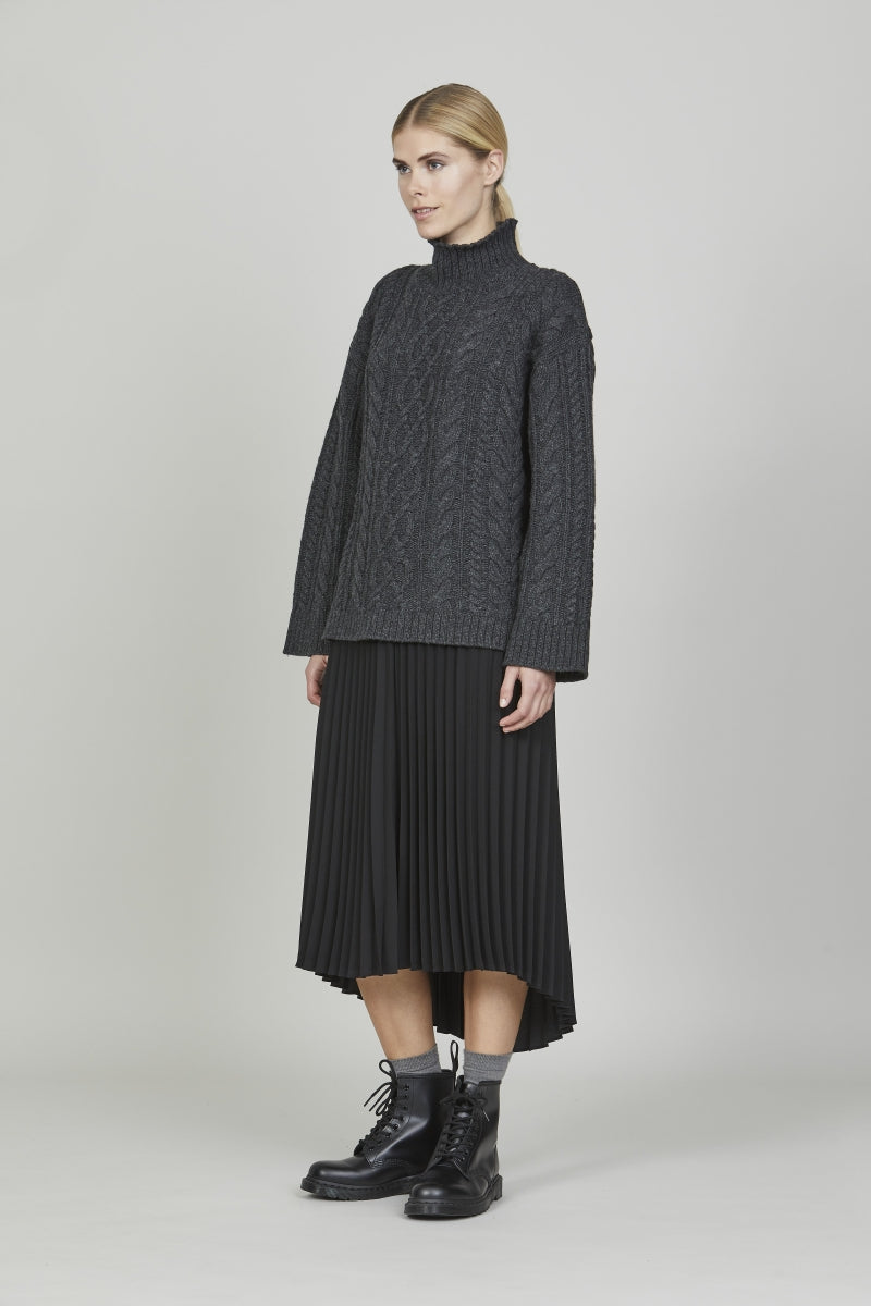 Heartmade Samea nederdel SKIRTS Sort