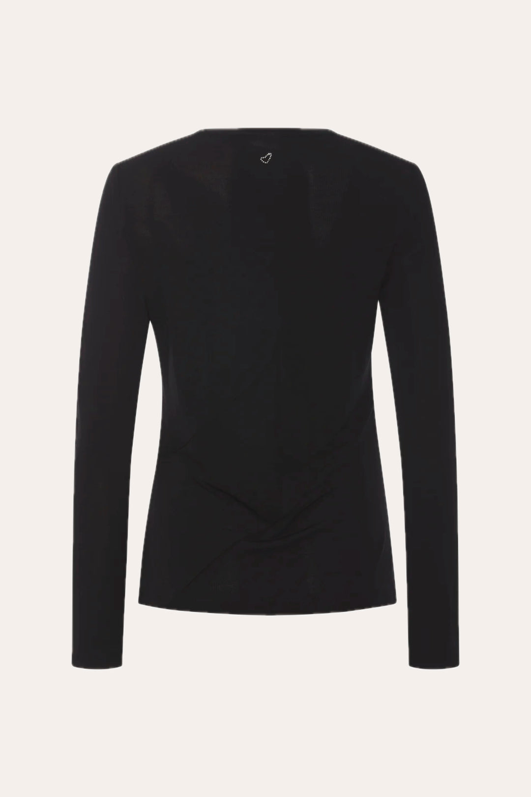 Heartmade Tiesta bluse BLOUSE Sort