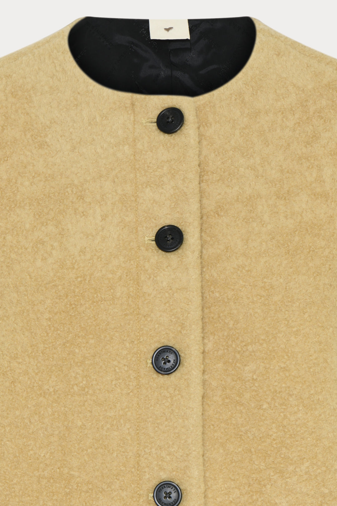 Heartmade Besea vest WAISTCOATS 773 Lemon curry