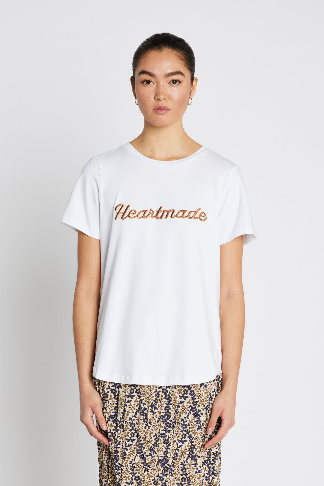 Heartmade Efia logo T-shirt T-SHIRTS 01 White