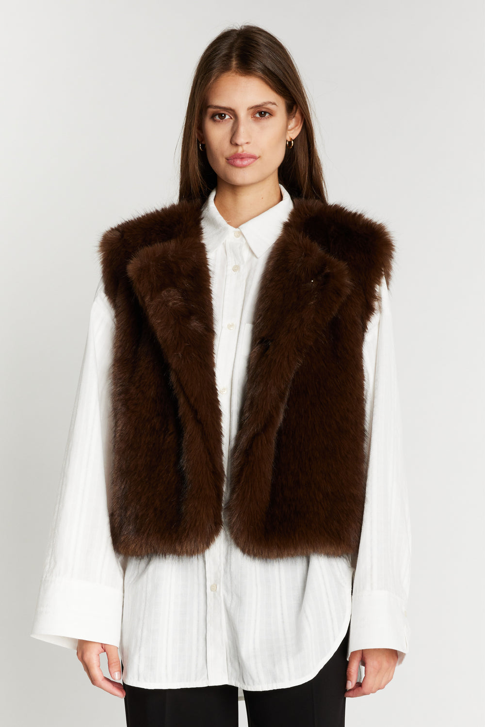 Heartmade HMBarsea vest WAISTCOATS 191 Otter Brown