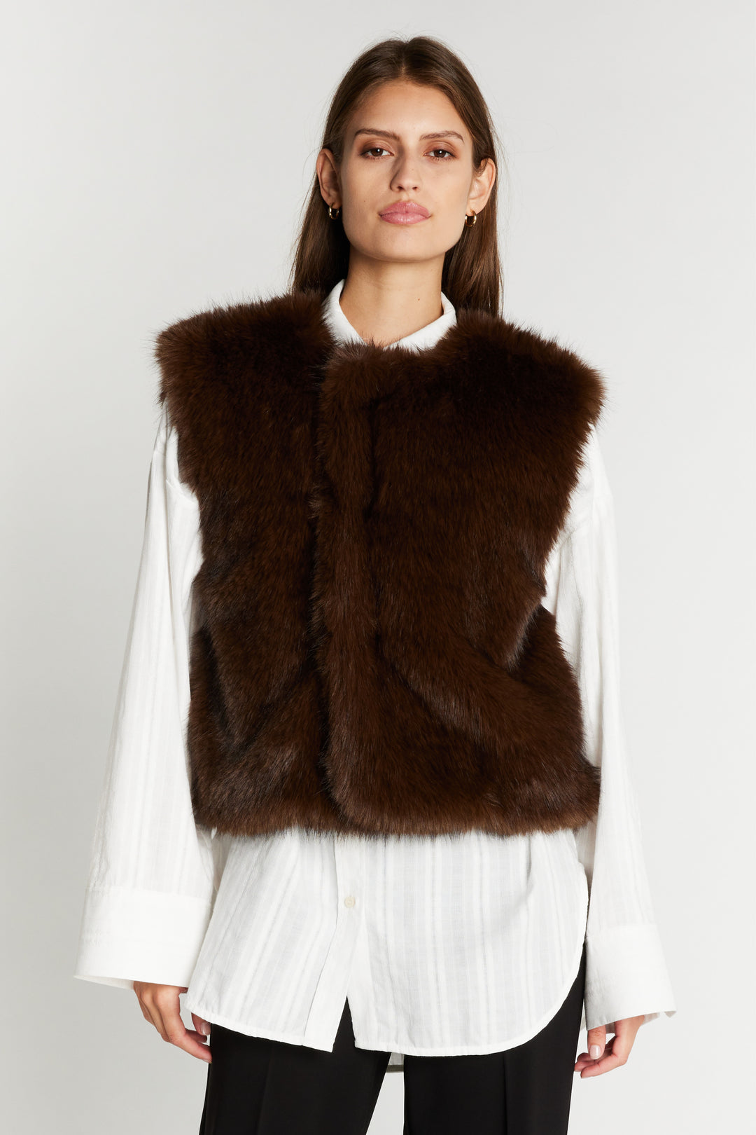 Heartmade HMBarsea vest WAISTCOATS 191 Otter Brown