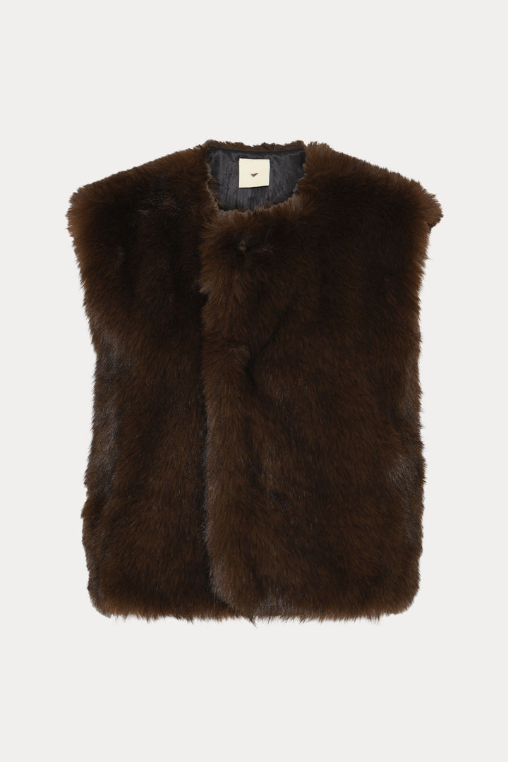 Heartmade HMBarsea vest WAISTCOATS 191 Otter Brown
