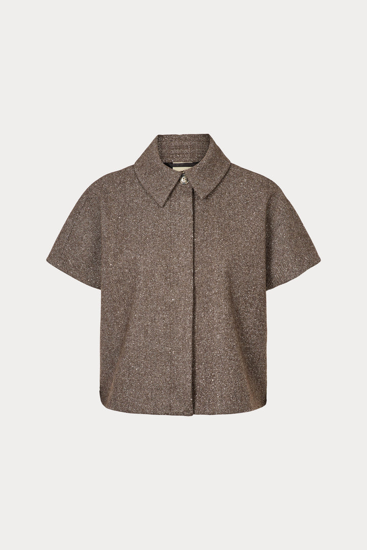 Heartmade HMBeal cape CAPE 194 Tuscan Brown