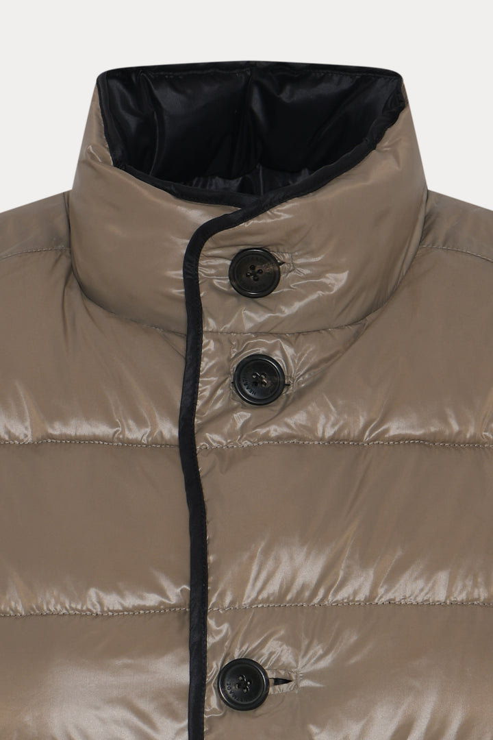 Heartmade HMBeket vendbar vest WAISTCOATS 900/15 Black/Walnut