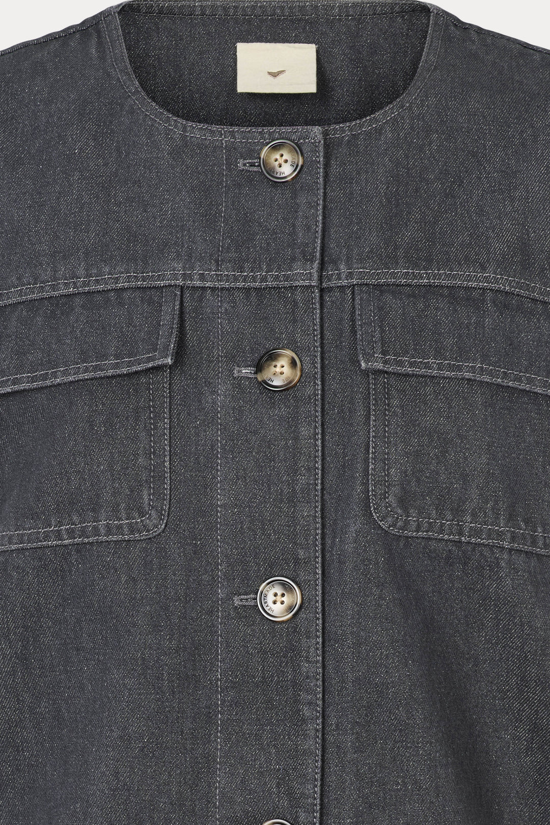 Heartmade HMBekin jakke BLAZERJACKETS 400 Black denim