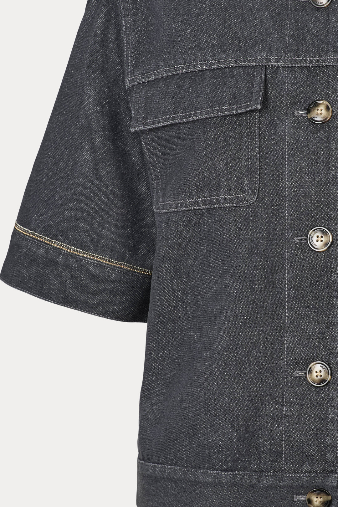 Heartmade HMBekin jakke BLAZERJACKETS 400 Black denim