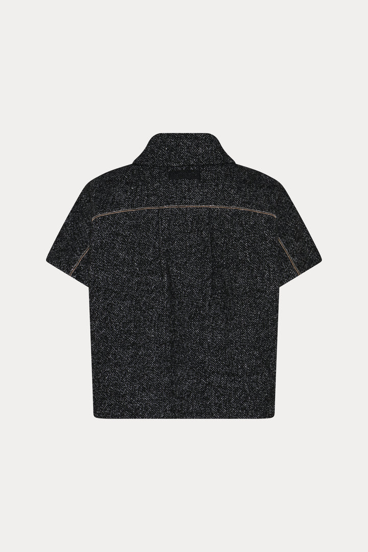 Heartmade HMBreal kappe CAPE 913 Salt & Pepper