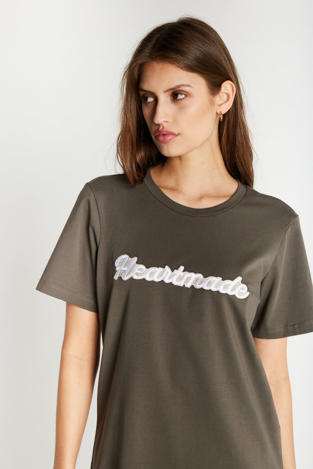 Heartmade HMEfia logo t-shirt T-SHIRTS 08 Walnut