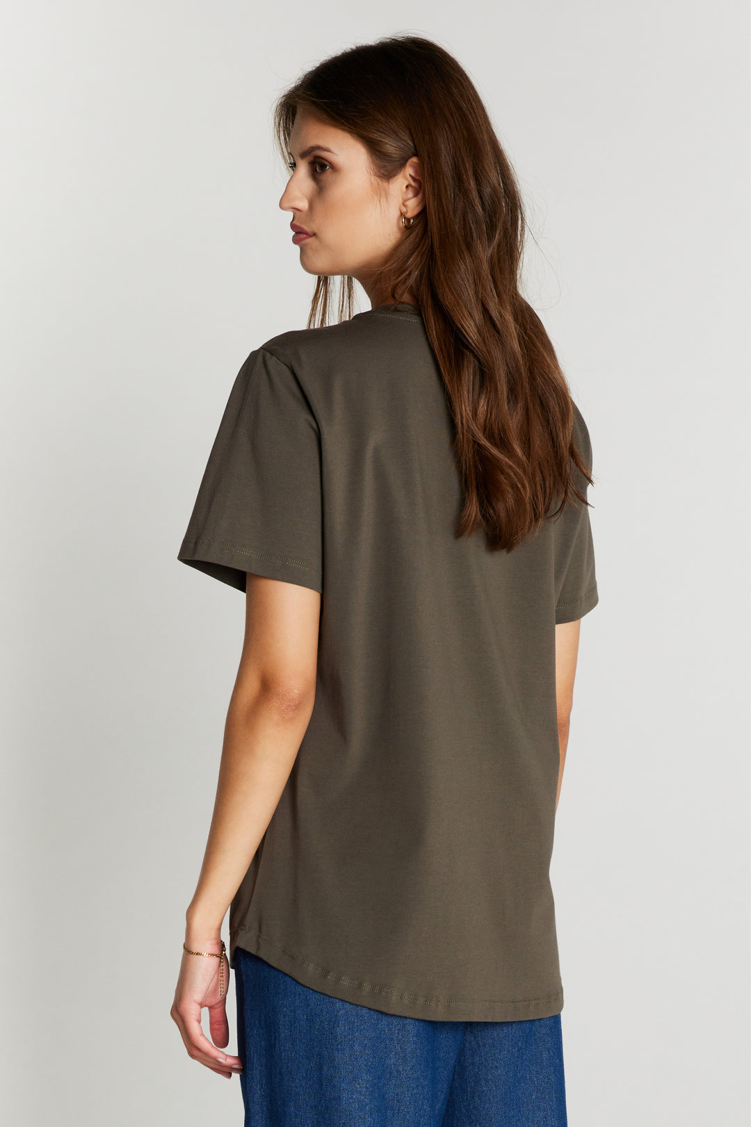Heartmade HMEfia logo t-shirt T-SHIRTS 08 Walnut