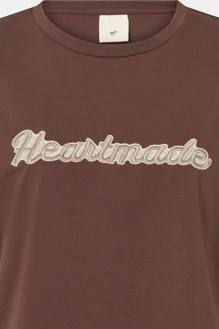 Heartmade HMEfia logo t-shirt T-SHIRTS 125 Mocha