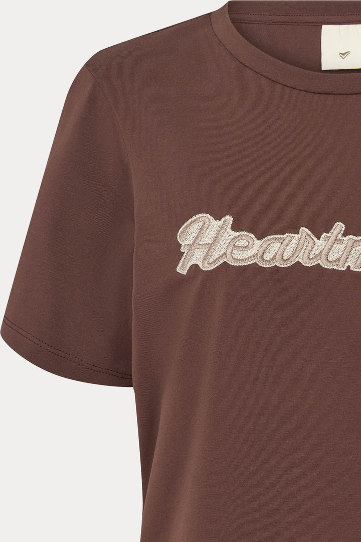 Heartmade HMEfia logo t-shirt T-SHIRTS 125 Mocha