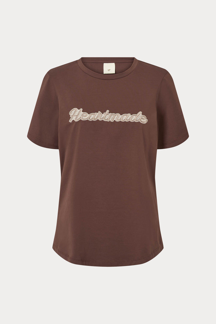 Heartmade HMEfia logo t-shirt T-SHIRTS 125 Mocha