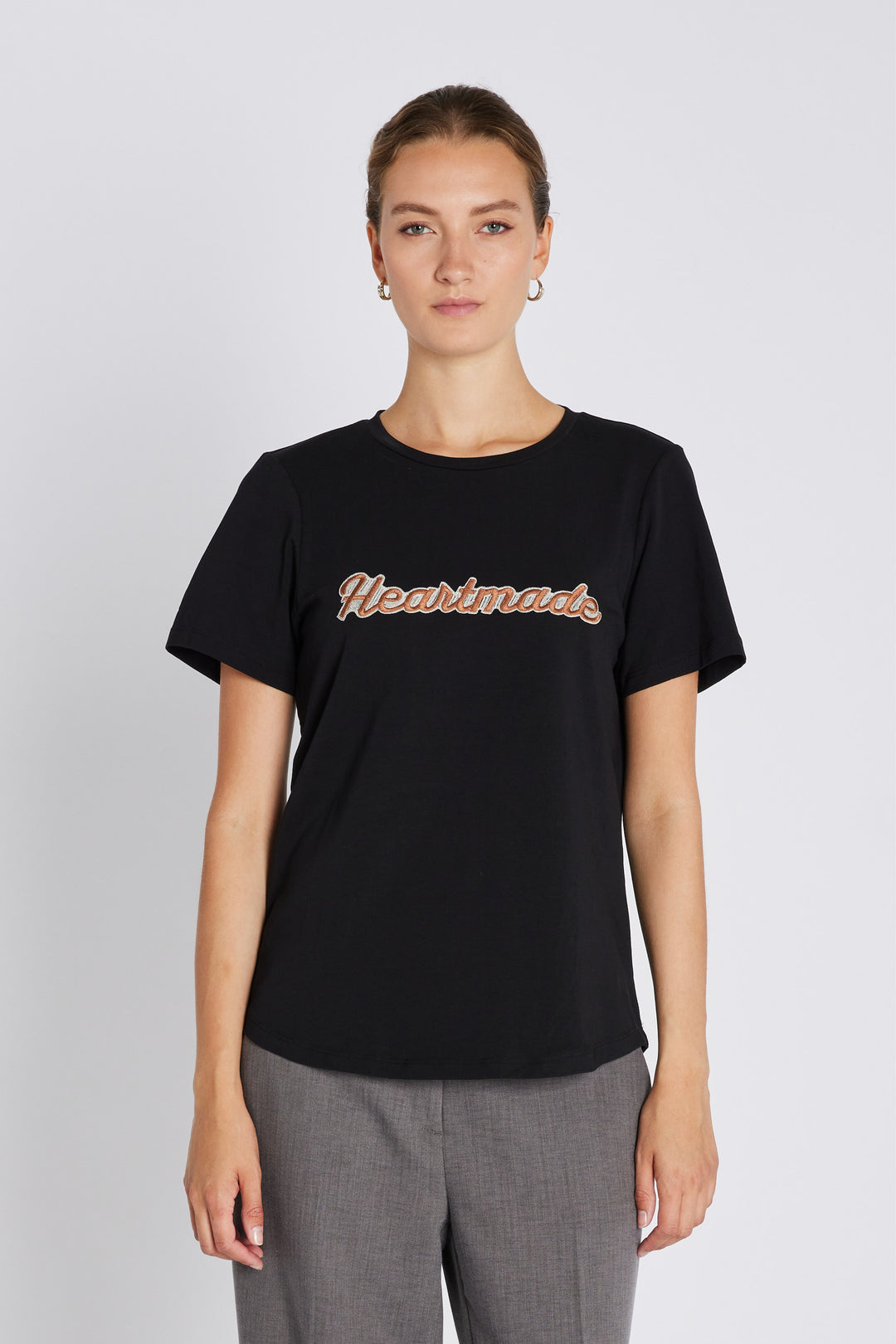 Heartmade HMEfia logo t-shirt T-SHIRTS Sort