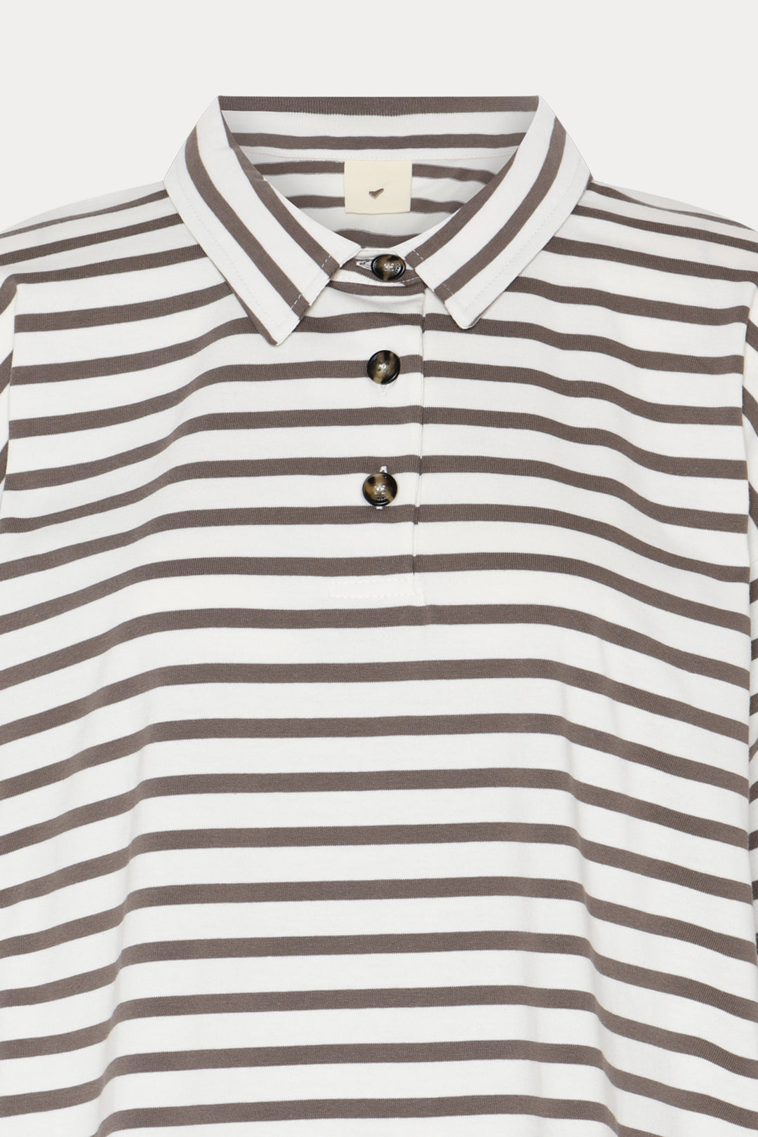 Heartmade HMErun t-shirt T-SHIRTS 809 Walnut stripe