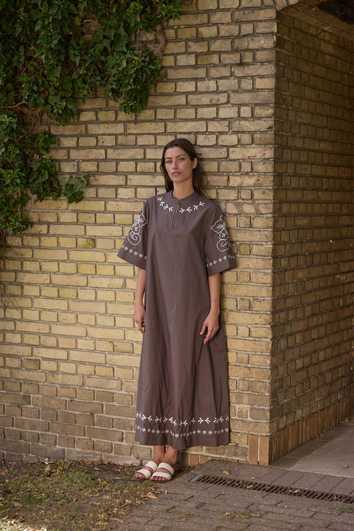 Heartmade HMHanna kjole DRESSES 106 Dark Beige