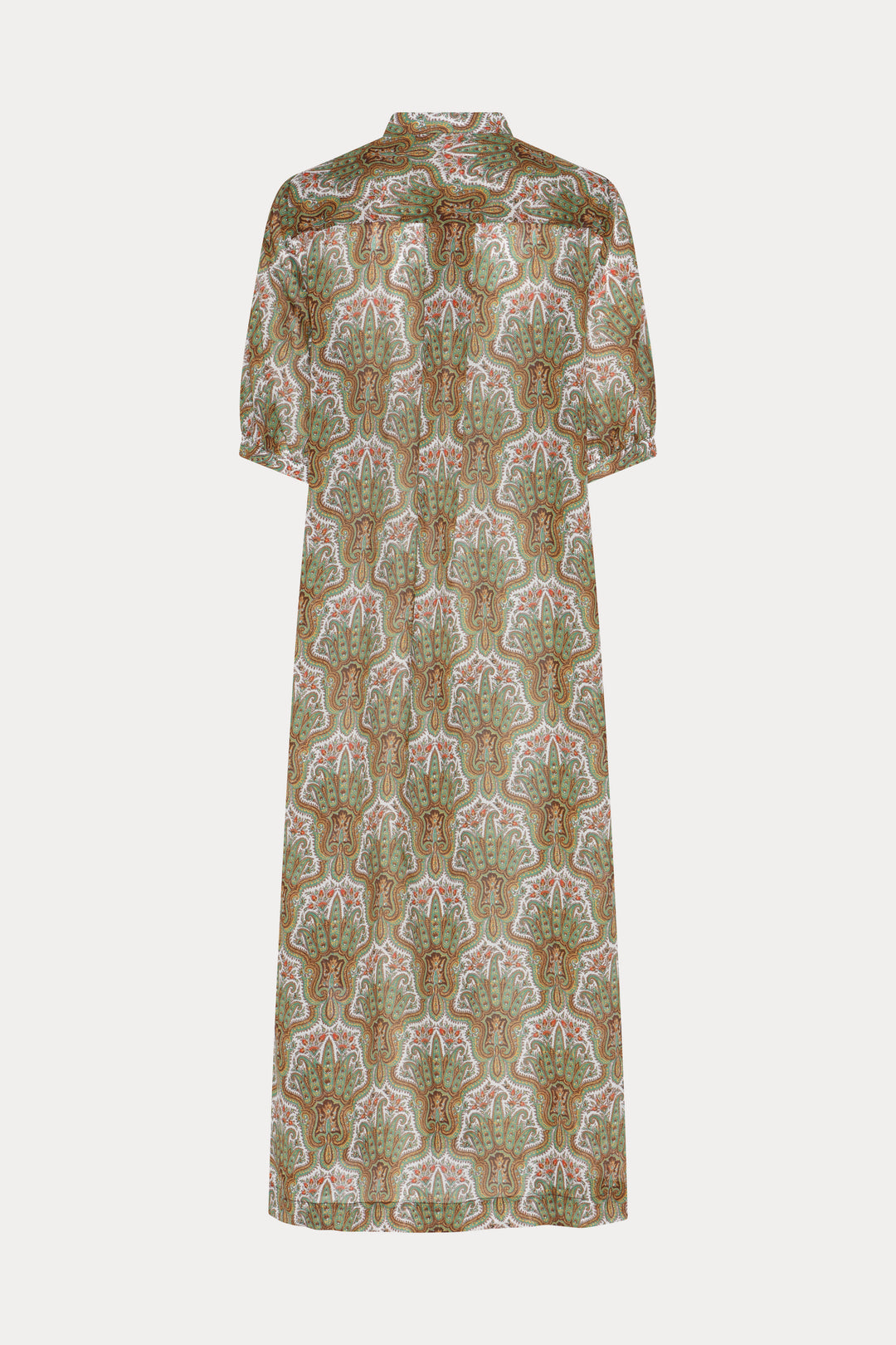 Heartmade HMHeliva kjole DRESSES 843 Green paisley print