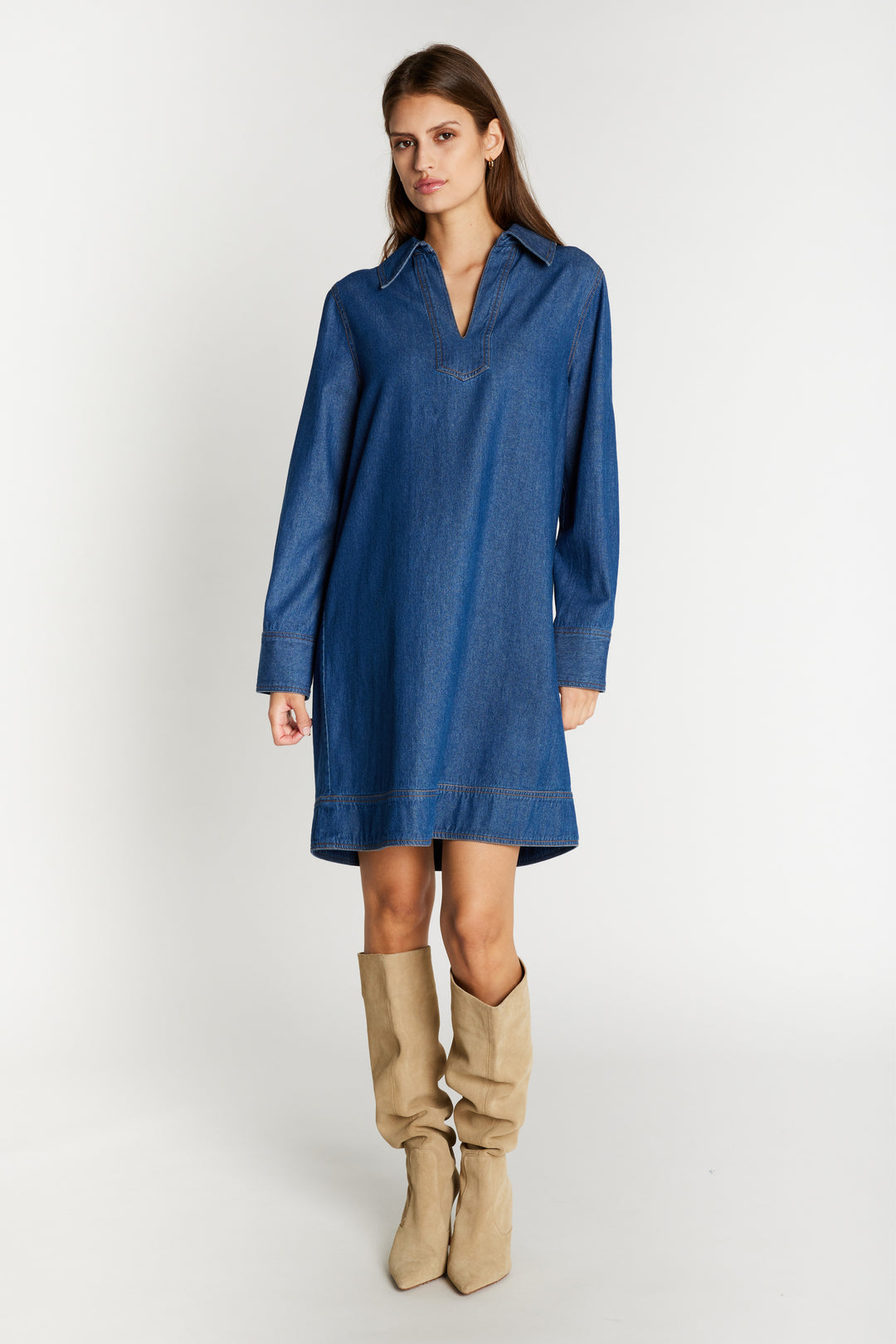 Heartmade HMHenda kjole DRESSES 211 Bracing Blue