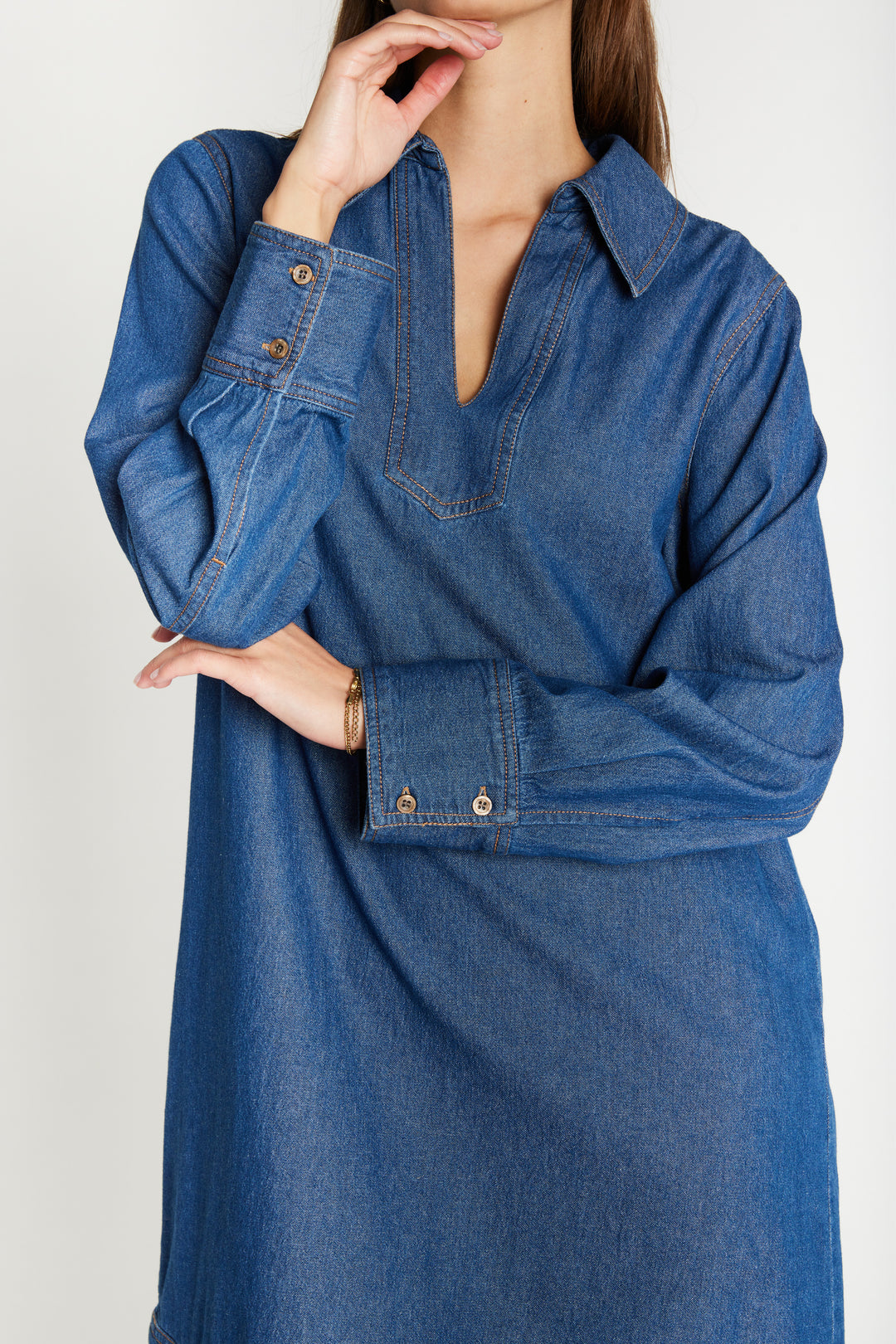 Heartmade HMHenda kjole DRESSES 211 Bracing Blue