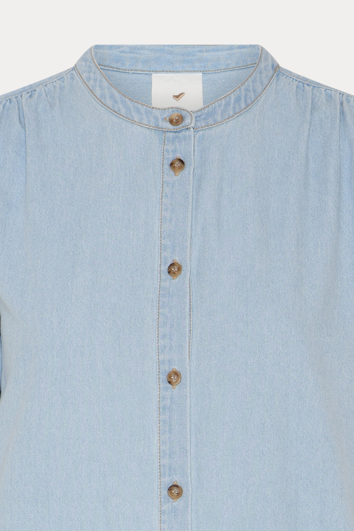 Heartmade HMHerle kjole DRESSES 202 Light blue denim