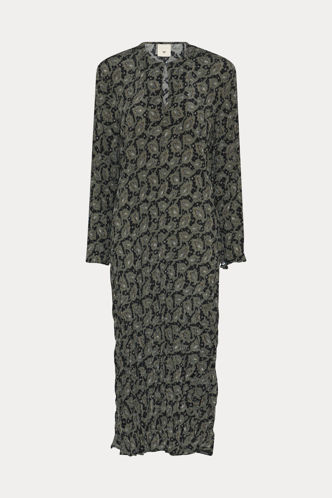 Heartmade HMHisana kjole DRESSES 800 Forest green print