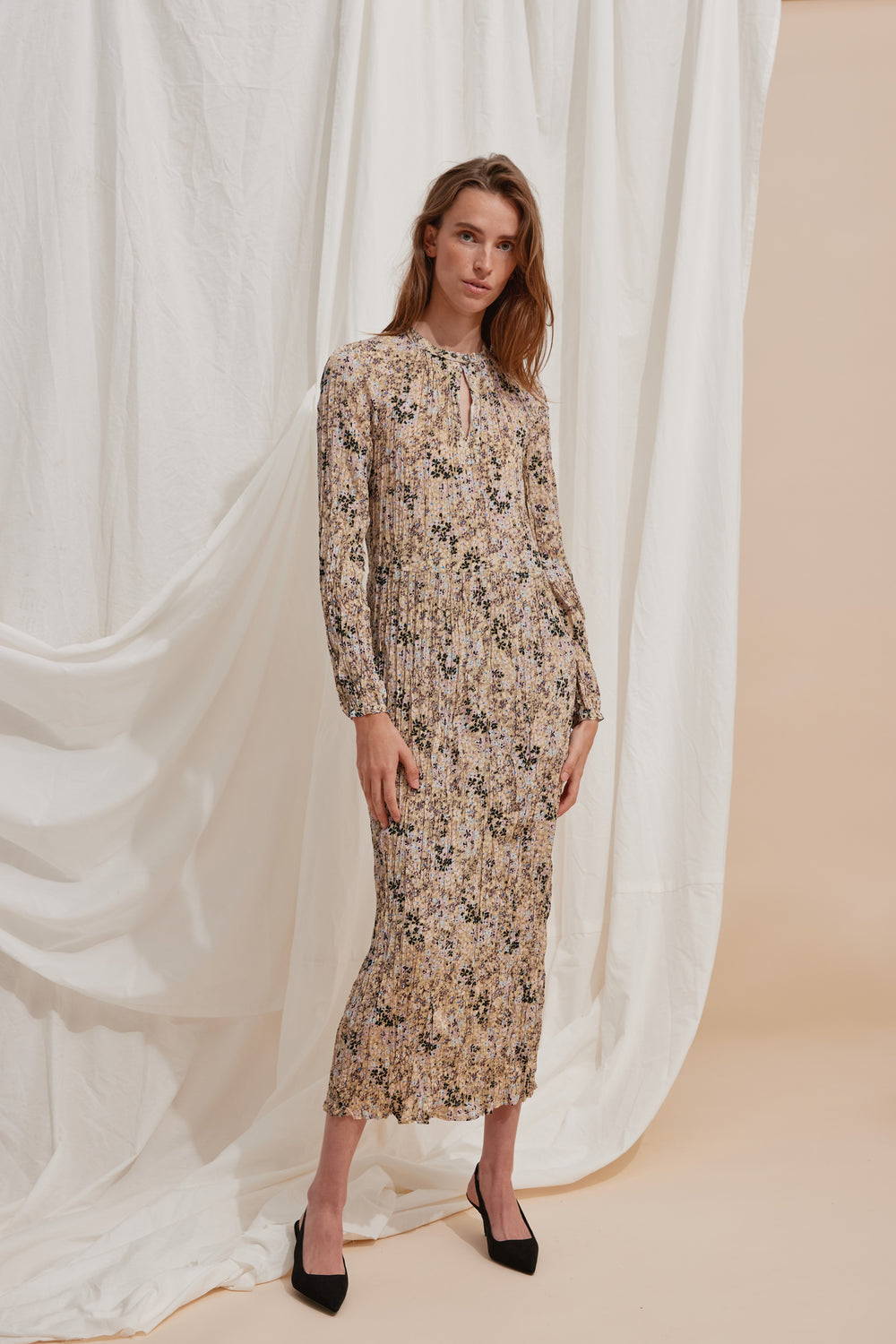 Heartmade HMHornsea kjole DRESSES 805 Light flower print