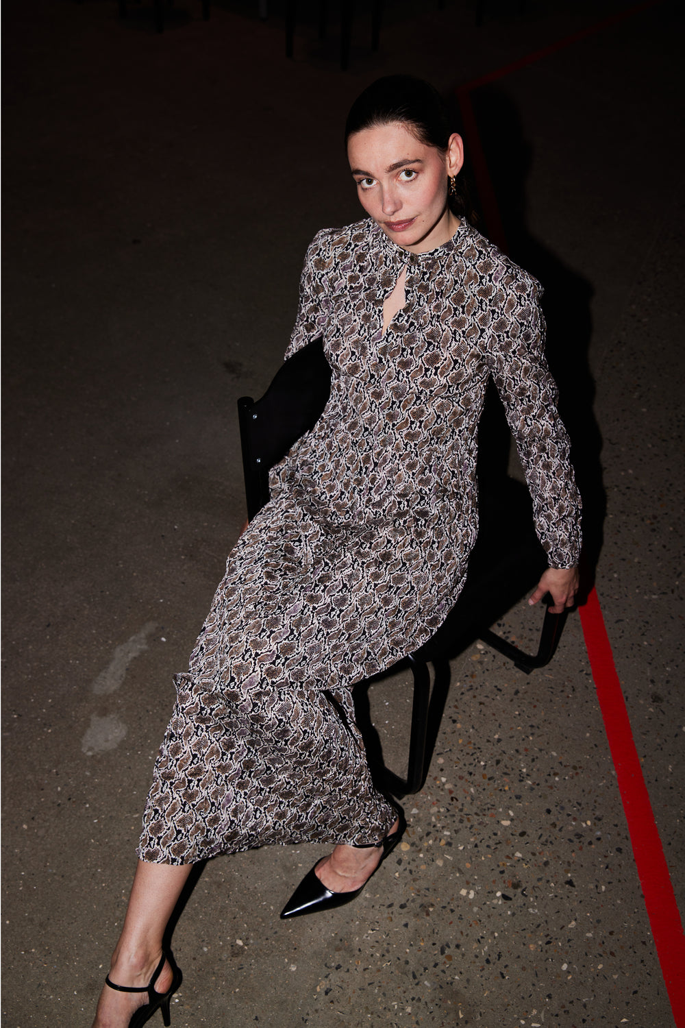 Heartmade HMHornsea kjole DRESSES 920 Black snake