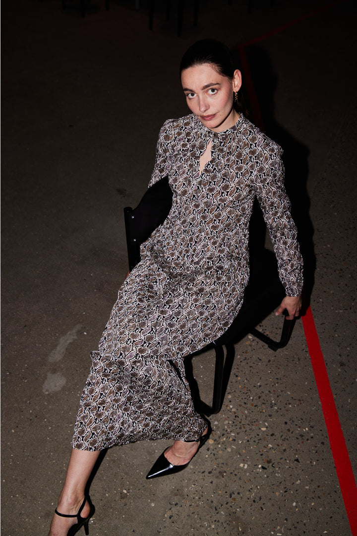 Heartmade HMHornsea kjole DRESSES 920 Black snake