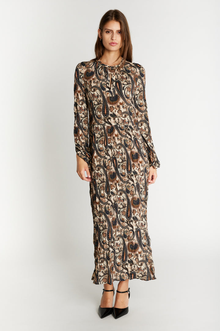 Heartmade HMHornsea kjole DRESSES 803 Earthy Paisley print