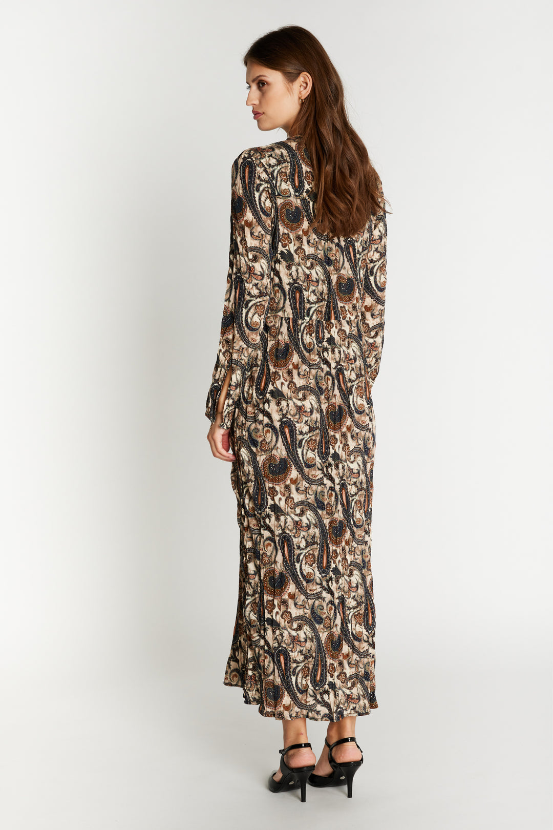 Heartmade HMHornsea kjole DRESSES 803 Earthy Paisley print