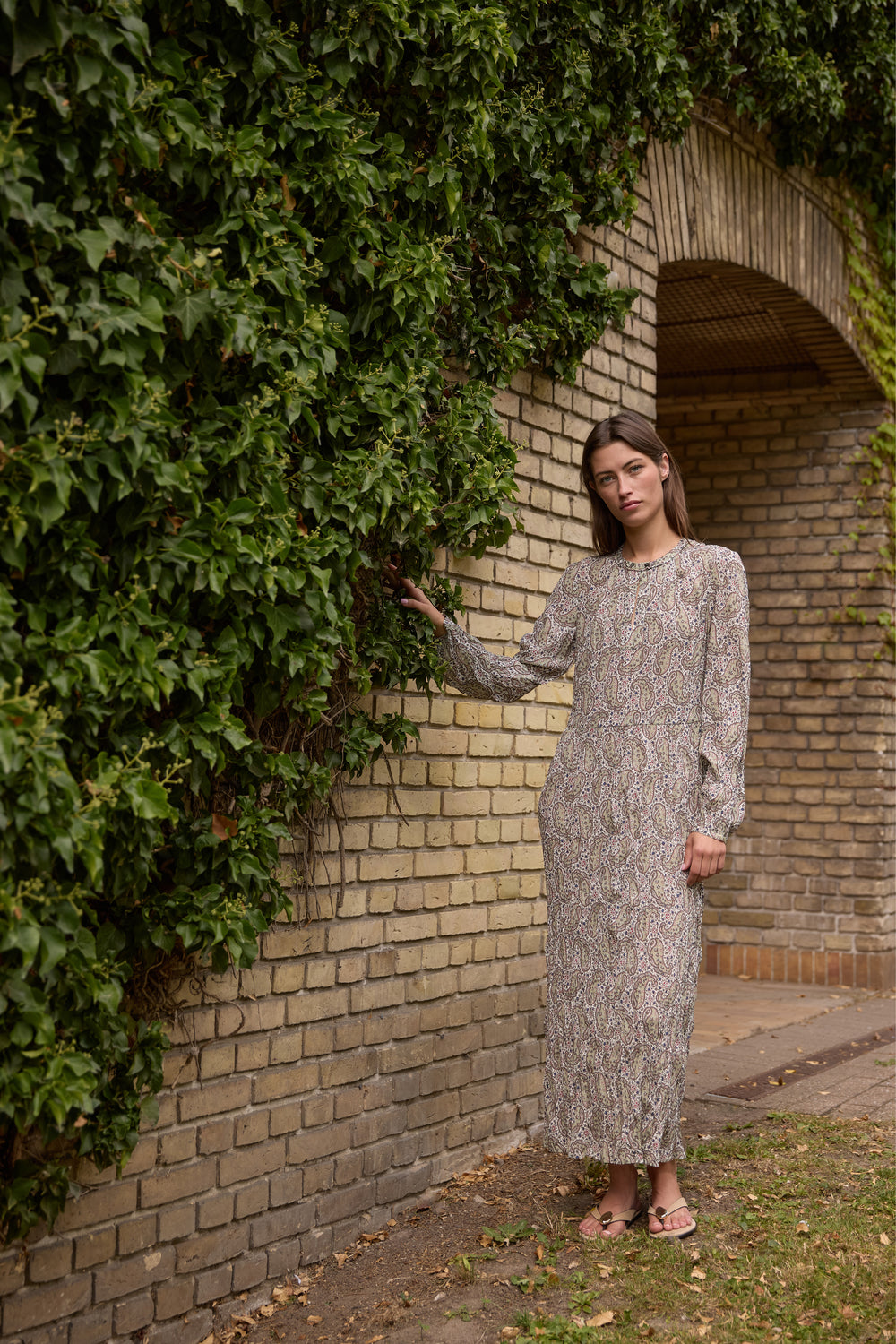 Heartmade HMHornsea kjole DRESSES 808 Rose paisley print