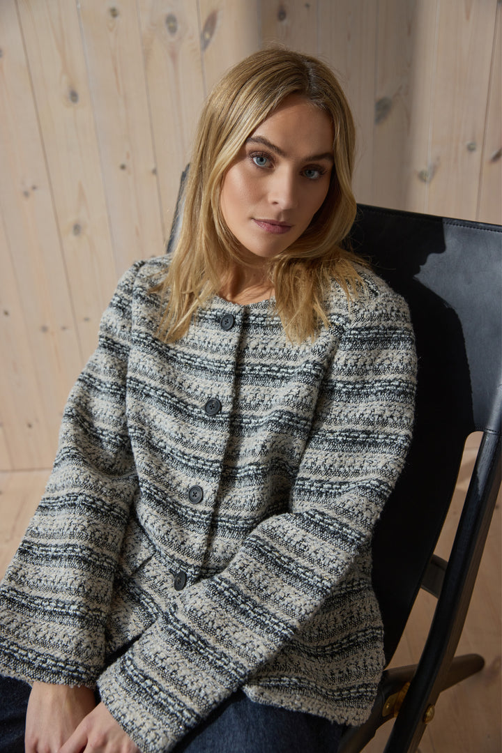 Heartmade HMJaper jakke OUTERWEAR, LIGHT 709 French Vanilla