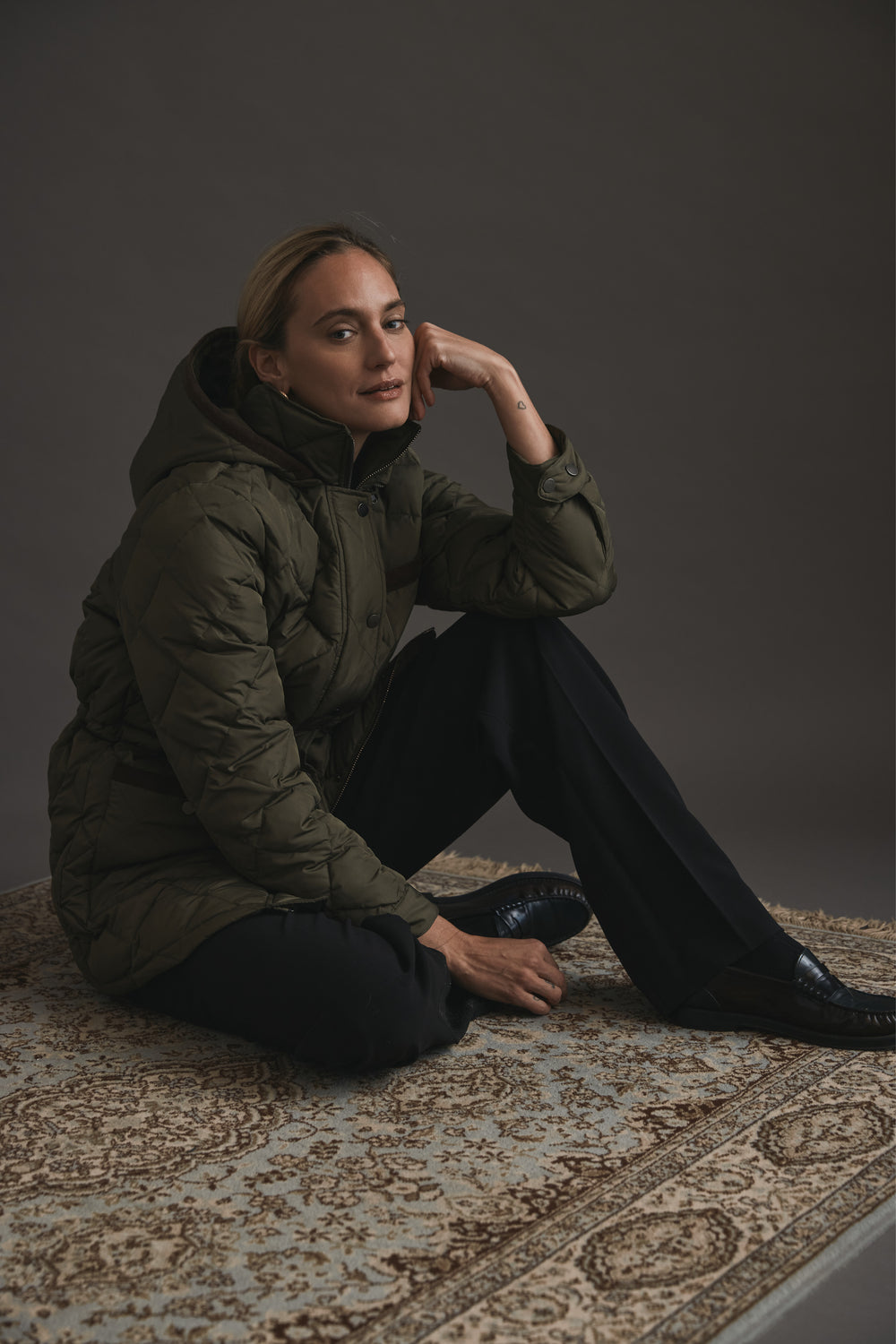 Heartmade HMJerio jakke OUTERWEAR 505 Army green