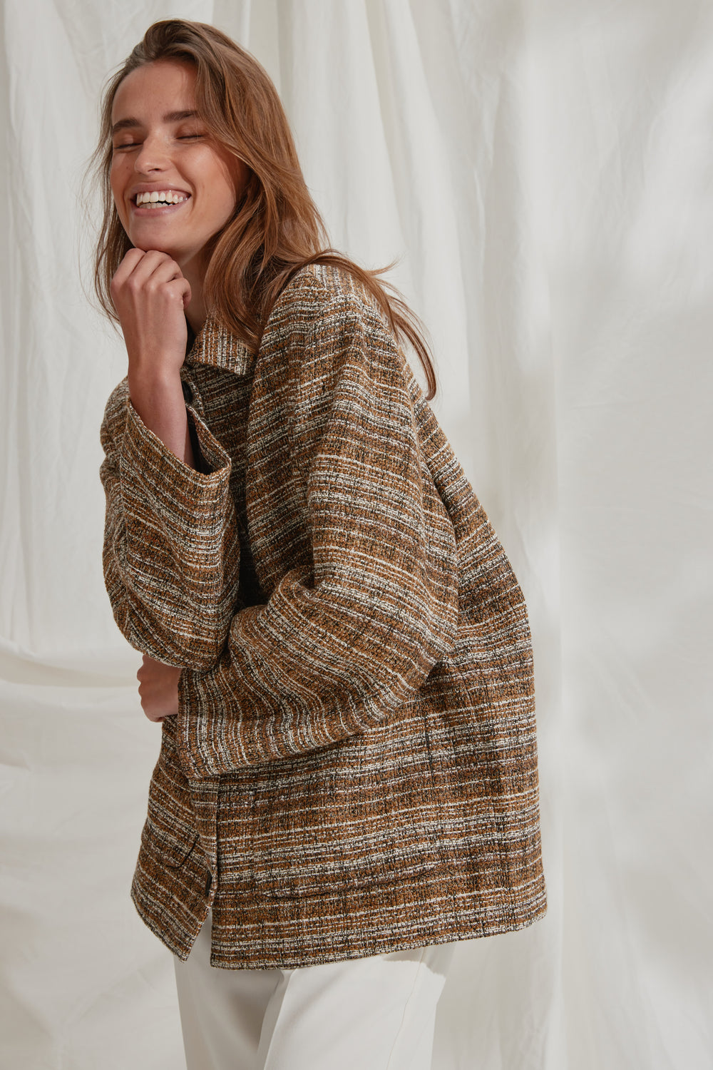 Heartmade HMJulian jakke OUTERWEAR 092 Golden Tobacco