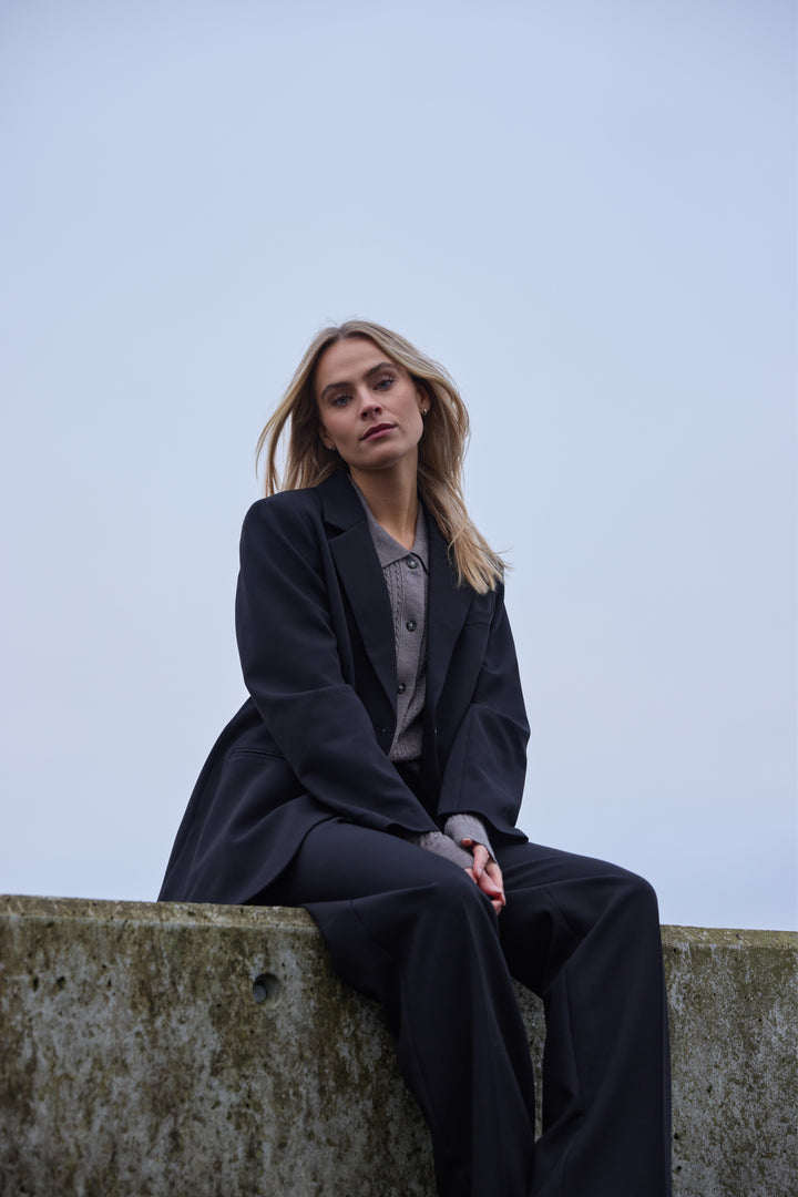 Heartmade HMJutin blazer BLAZERJACKETS Sort